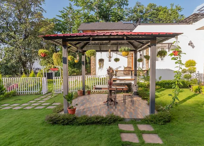 Saffronstays Wildernest - 2-Br Dehradun Villa With Gazebo, Barbecue And Mountain Views